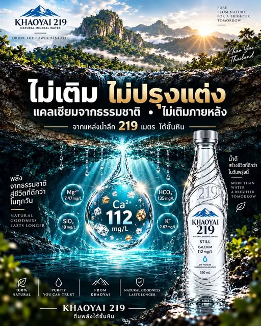 ไม่เติม ไม่ปรุงแต่ง แคลเซียมจากธรรมชาติ