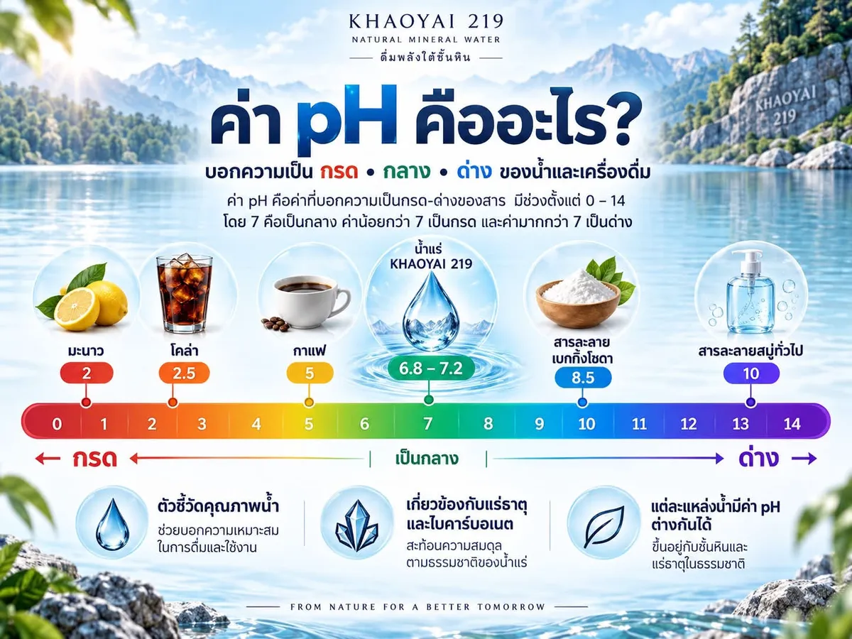 ค่า pH คืออะไร